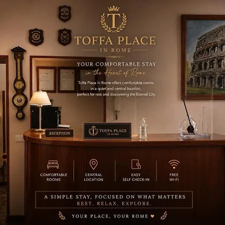 Hotel Toffa Place In Rome